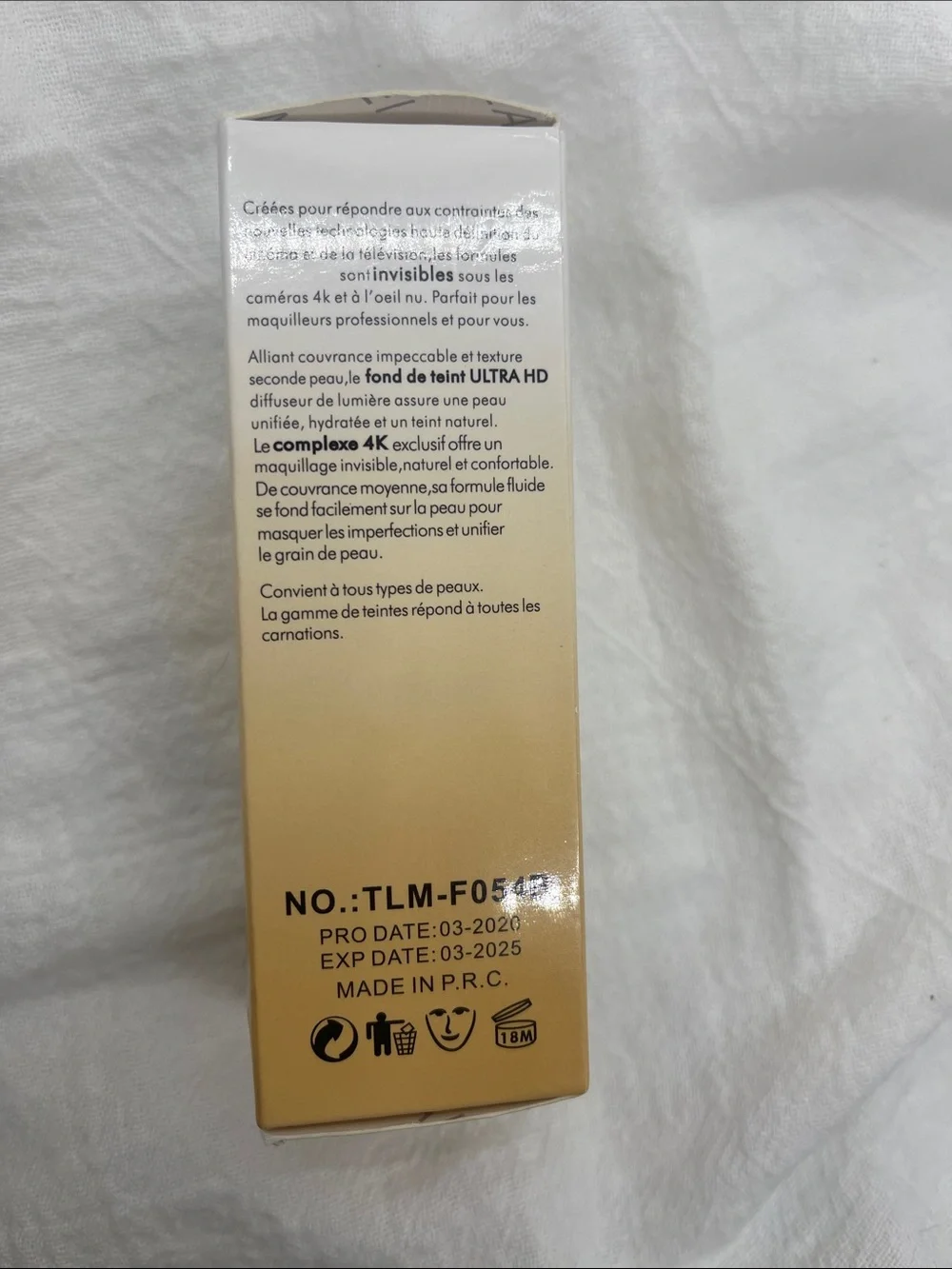 TLM Color Changing Foundation SPF 15 30ML NEW in Box All Day Flawless Finish